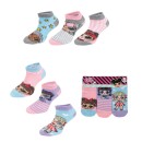 LOL Surprise kids' ankle socks 23-34