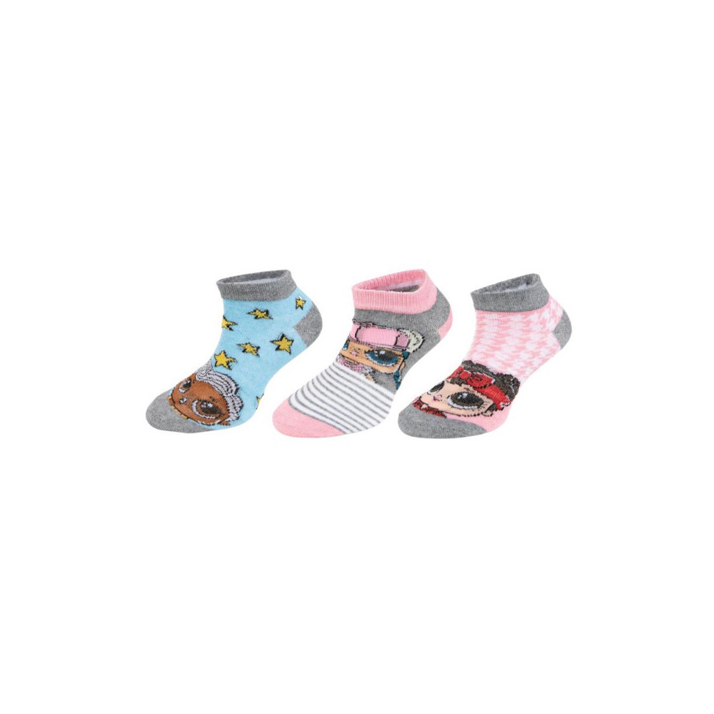 LOL Surprise children's no-show socks 31/34