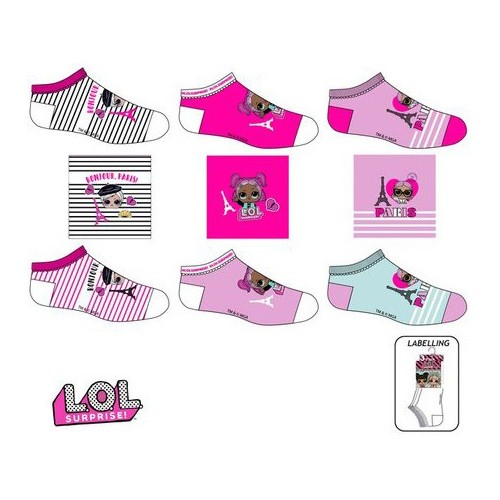 LOL Surprise children's no-show socks 23-34