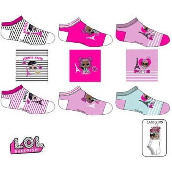LOL Surprise children's no-show socks 23-34