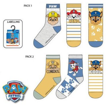 Paw Patrol children's socks 23-34