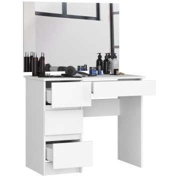 Toaletka z lustrem CLP T-6/SL 900x600 LEWA BIAŁA