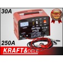 Prostownik samochodowy 12V 24V 30A 250Ah KD1913