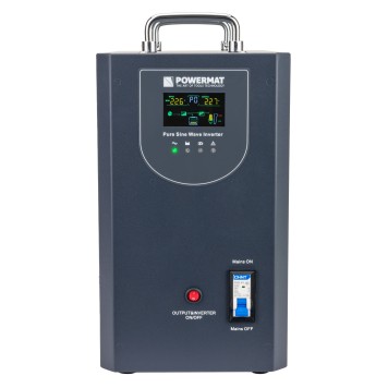 Zasilacz Awaryjny UPS LCD 2500VA 2000W Do Pieca CO PM-UPS-2500MP