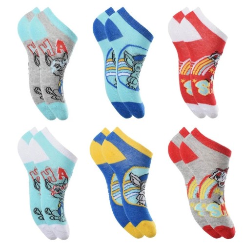 Paw Patrol children's no-show socks 23-34