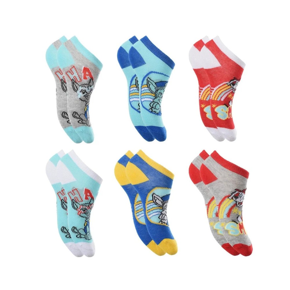 Paw Patrol children's no-show socks 23-34
