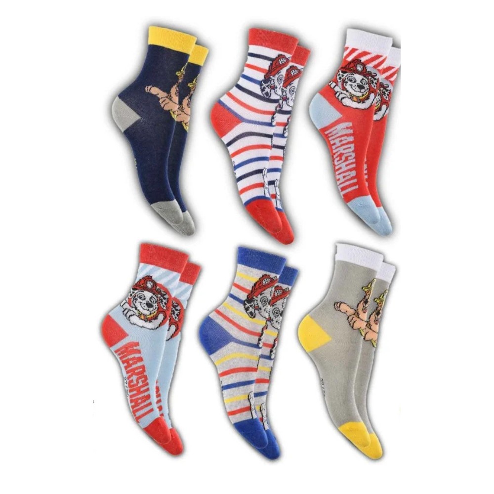 Paw Patrol Marshall kids socks 23-34