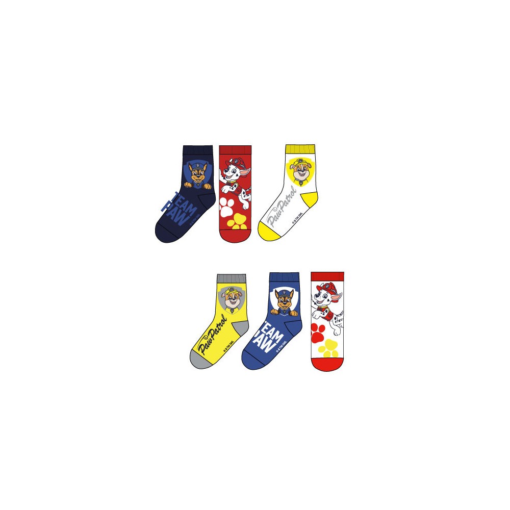 Paw Patrol children's socks 23-34