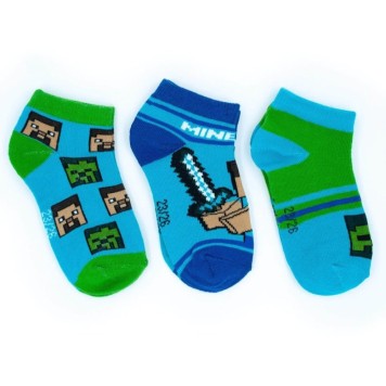 Minecraft children's hidden socks 23-38