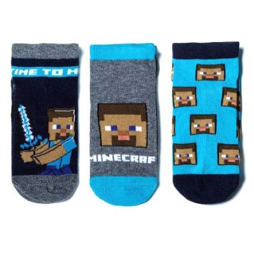 Minecraft children's hidden socks 23-38