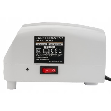 Kurtyna powietrzna 2000W Pilot POWERMAT PM-GC-3000DL