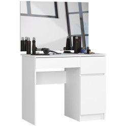 Toaletka z lustrem CLP P-2/SL 900x600 PRAWA BIAŁA
