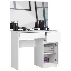 Toaletka z lustrem CLP P-2/SL 900x600 PRAWA BIAŁA
