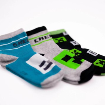 Minecraft Mobs children's socks 31/34