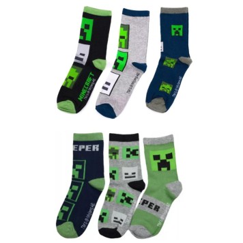Minecraft children's socks 27-38