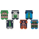 Minecraft children's no-show socks 23-38