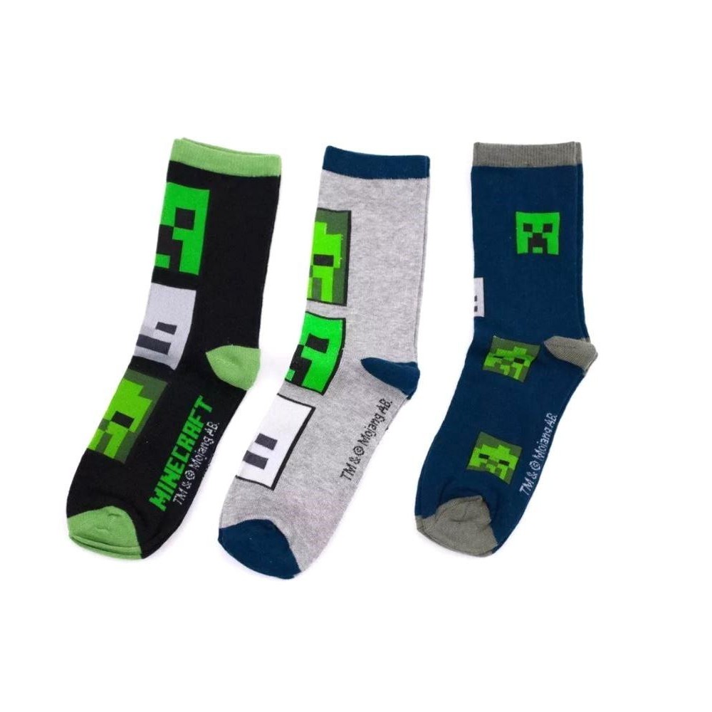 Minecraft Skeleton kids' socks 35/38