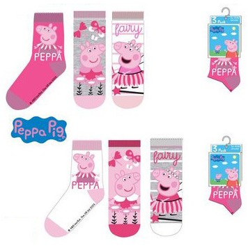Peppa Pig children's socks 23-34
