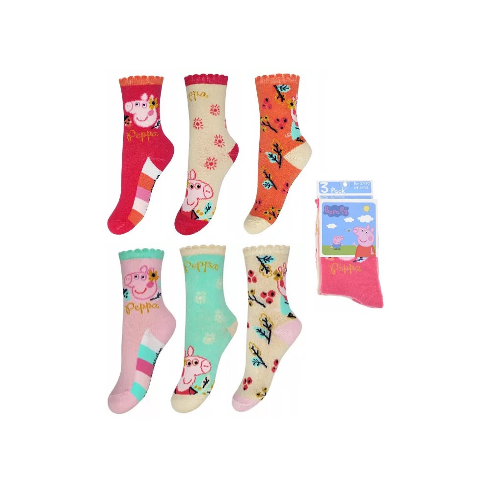 Peppa Pig Flower children socks 23-34