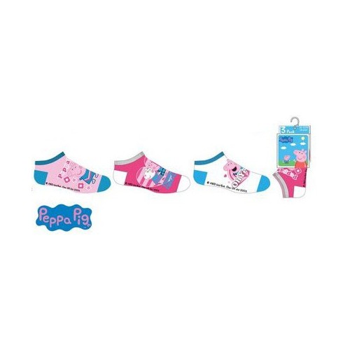 Peppa Pig children's ankle socks 23/26