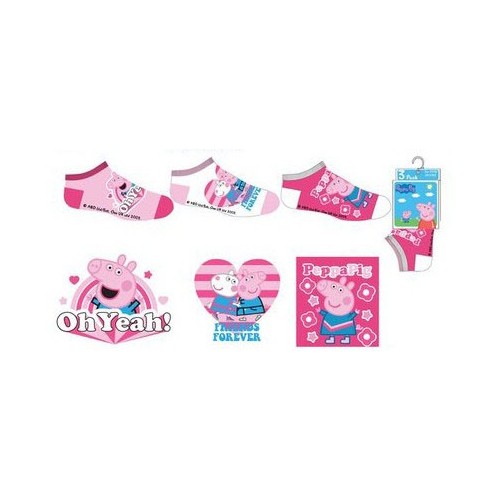 Peppa Pig children's no-show socks 23/26