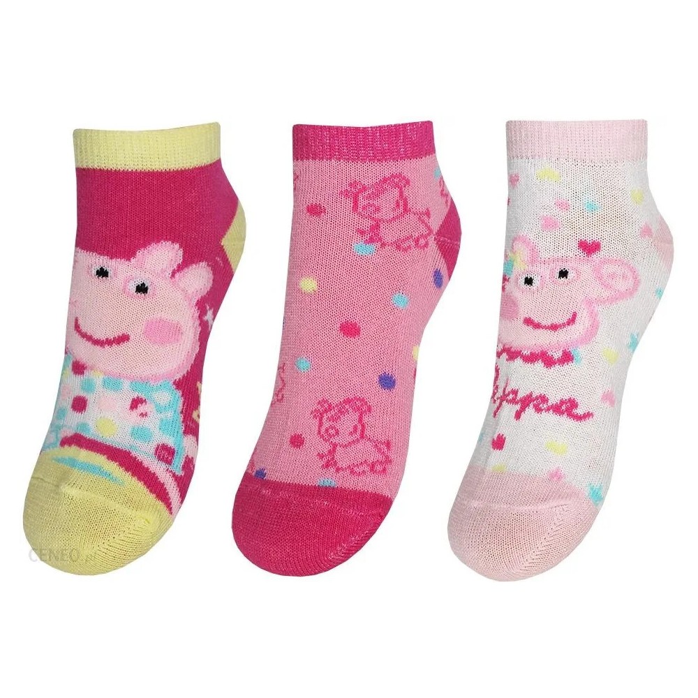 Peppa Pig children's ankle socks 31/34