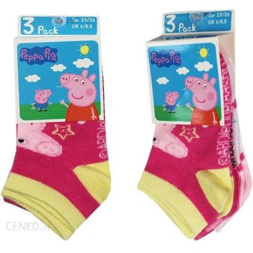 Peppa Pig children's ankle socks 31/34