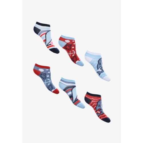 Peppa Pig Sea kids no-show socks 23-34