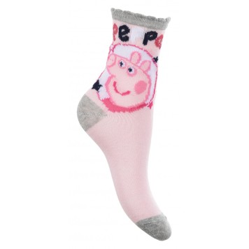 Peppa Pig Sparkle Steps Grey children's socks 31/34