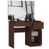 Toaletka z lustrem CLP P-2/SL 900x600 PRAWA WENGE