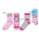 Peppa Pig Sparkle Steps Grey children's socks 31/34