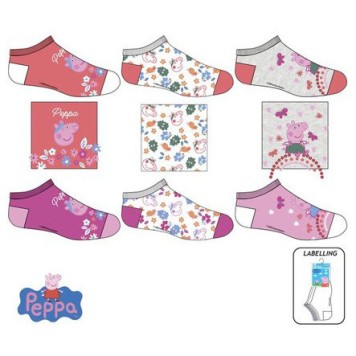 Peppa Pig children's ankle socks 23-34