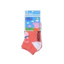 Peppa Pig children's ankle socks 23-34