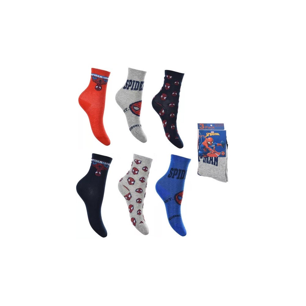 Spiderman kids socks 23-34