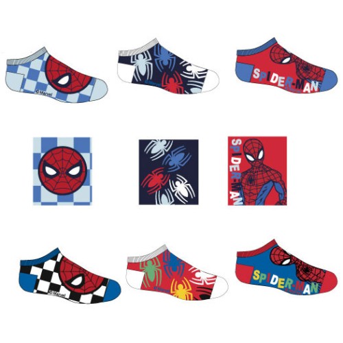 Spiderman Power children's ankle socks 23-34