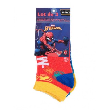 Spiderman children’s ankle socks 23-34
