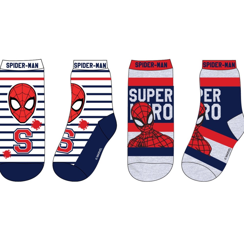 Spiderman children's socks 23-34