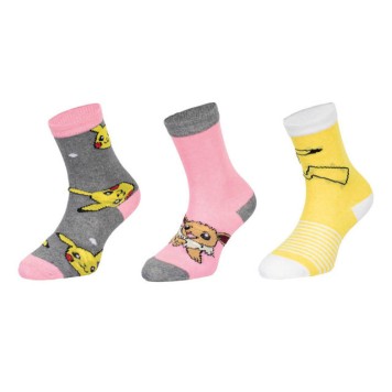 Pokémon Pika-Eevee kids socks 23/26