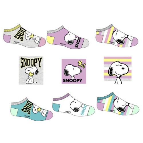 Snoopy Calm kids no-show socks 23-34