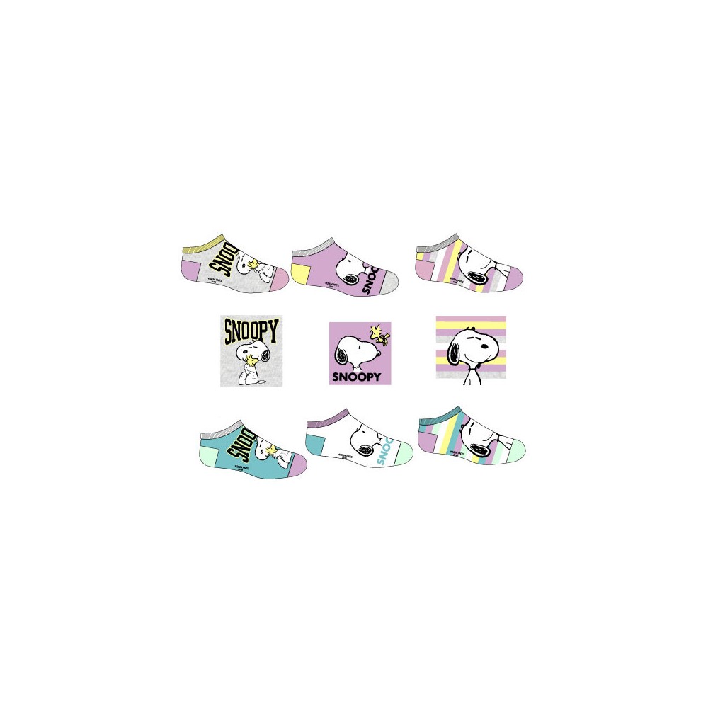 Snoopy Calm kids no-show socks 23-34