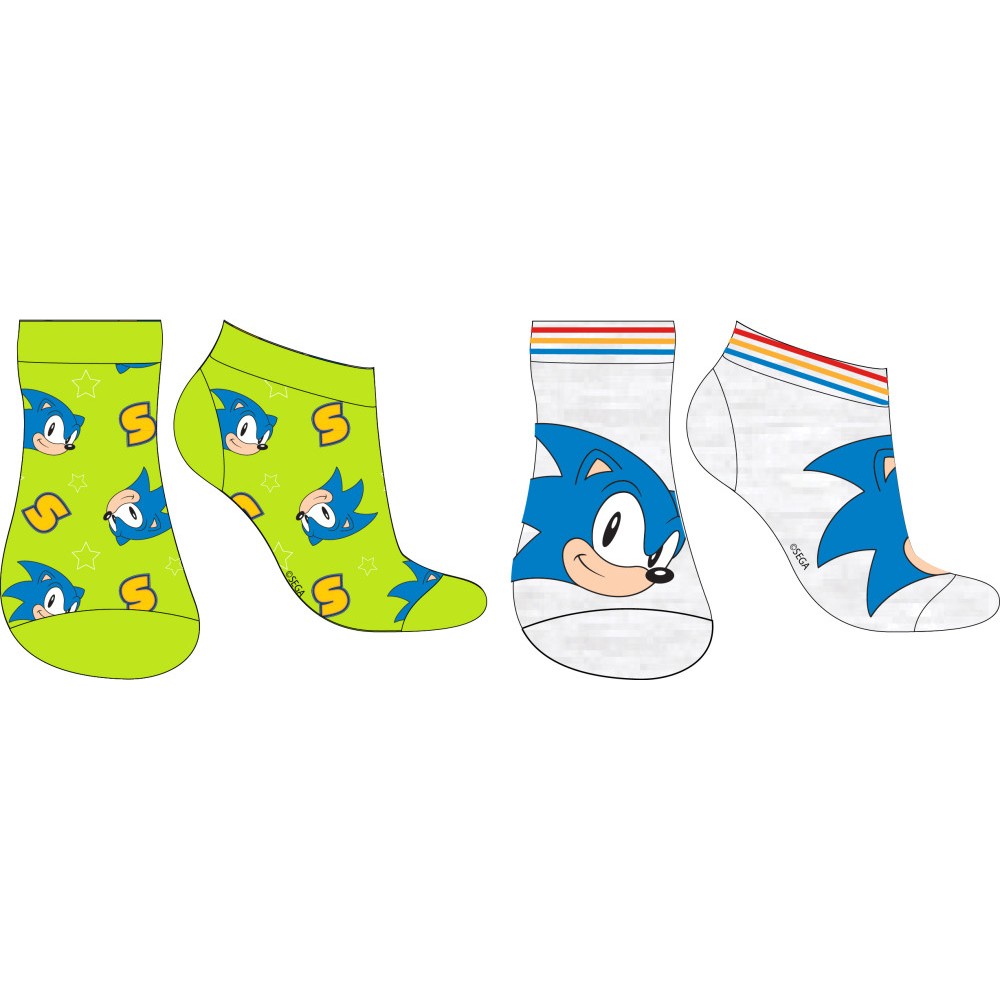 Sonic the Hedgehog Sonic the Hedgehog kids' ankle socks 23-34