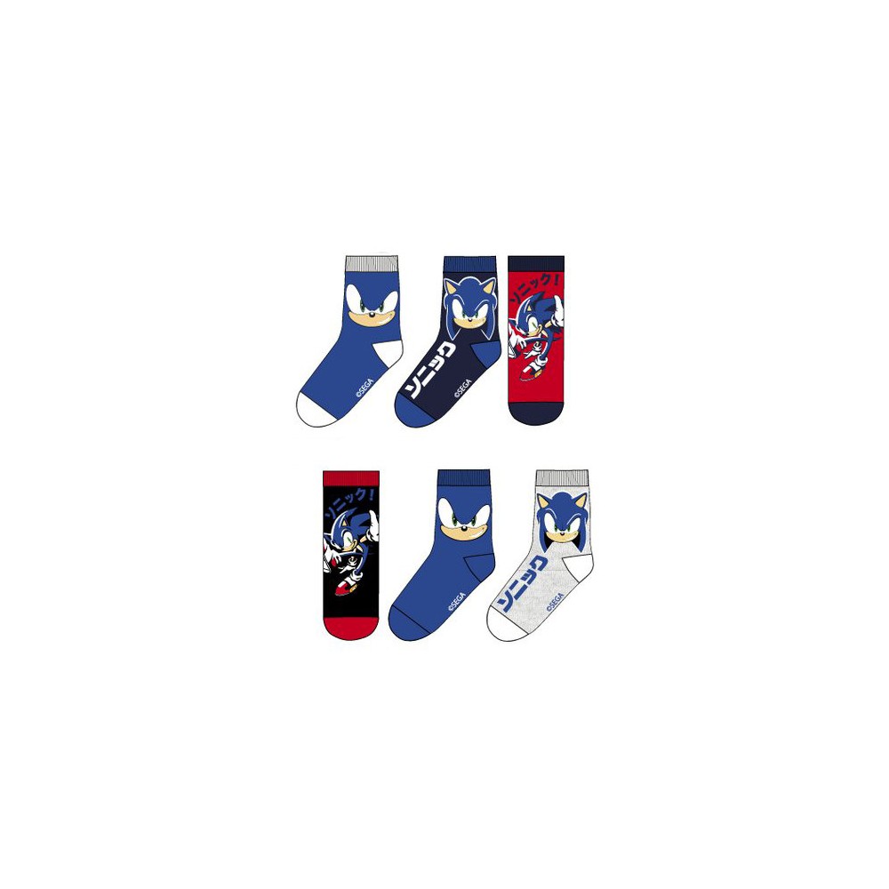 Sonic the Hedgehog Sonic the Hedgehog children's socks 23-34
