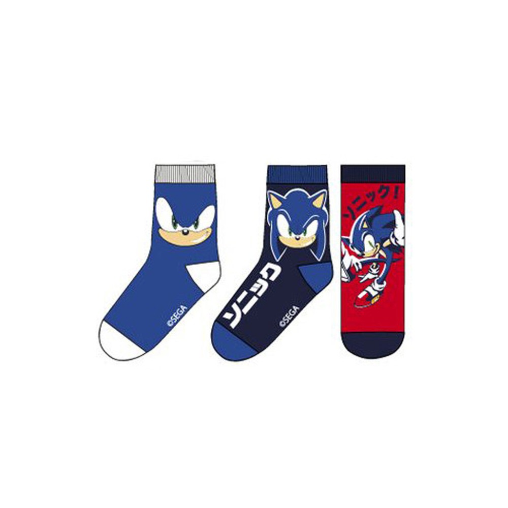 Sonic the Hedgehog Sonic the Hedgehog Kids Socks 23/26