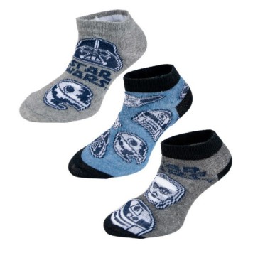 Star Wars Battle Blue children's invisible socks 23/26