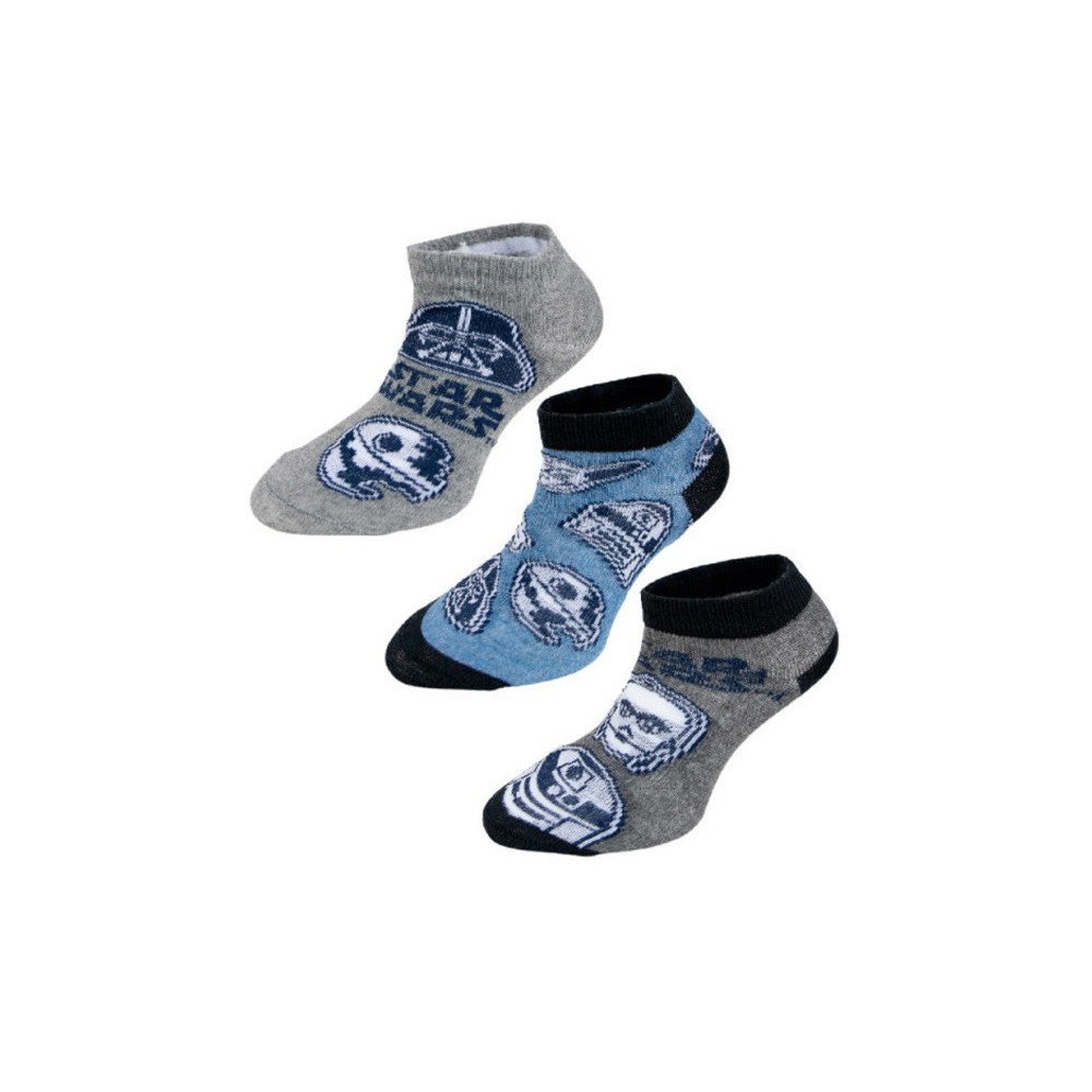 Star Wars kids' no-show socks 31/34