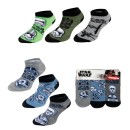 Star Wars kids' no-show socks 23-34