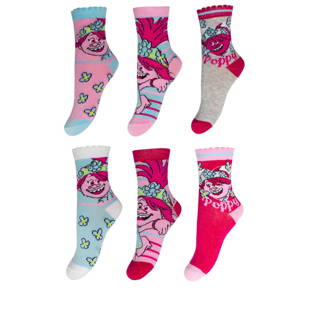 Trolls children's socks 23-34