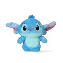 Disney Lilo and Stitch Blue 3D plush figure with hook, bag decoration 12 cm