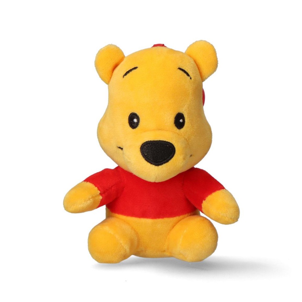 Disney Winnie the Pooh Yellow 3D plush figure with hanger, bag decoration 13 cm