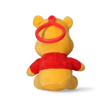 Disney Winnie the Pooh Yellow 3D plush figure with hanger, bag decoration 13 cm